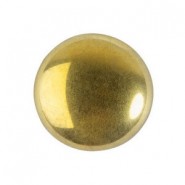 Cabuchon de vidrio par Puca® 18mm - Full dorado 00030/26440